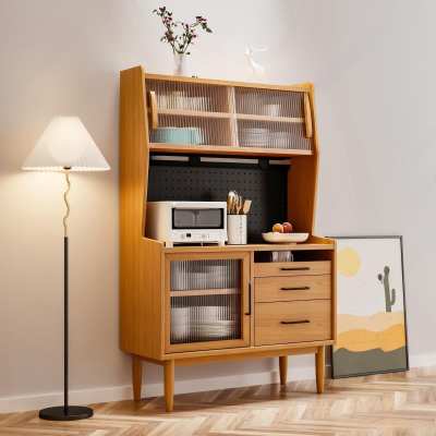 北欧实木餐边柜3D模型下载